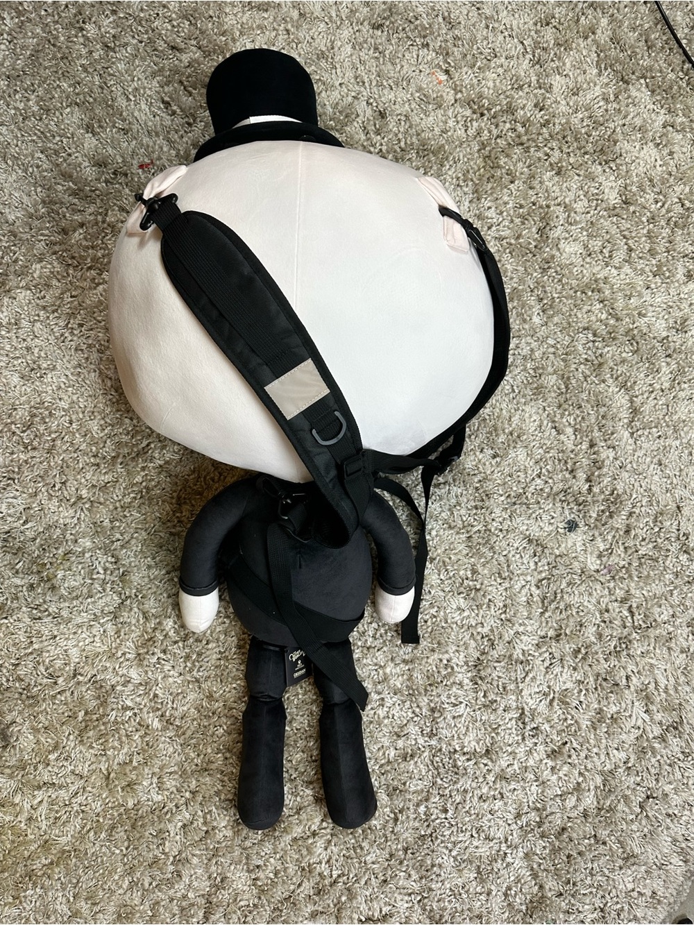 The Outer Worlds 2 Martin Spacers Choice Moon Man Plush Backpack Obsidian Xbox - Picture 3 of 6